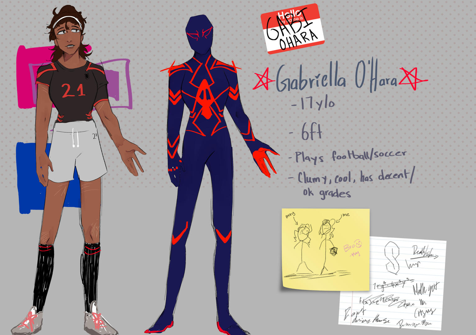 Gabriella (highschool au)